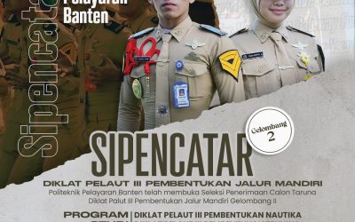 Pengumuman Sipencatar Non Ikatan Dinas Program Diklat Pelaut III (ANT-III/ATT-III) Pembentukan Jalur Mandiri Gelombang II