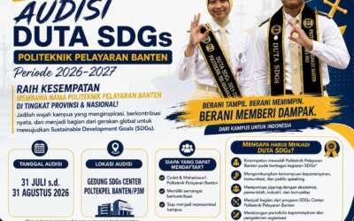 AUDISI DUTA SDGs POLITEKNIK PELAYARAN BANTEN PERIODE 2026–2027 RESMI DIBUKA