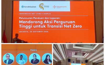 Politeknik Pelayaran Banten turut berpartisipasi dalam peluncuran Panduan dan Laporan: Mendorong Aksi Perguruan Tinggi untuk Transisi Net Zero
